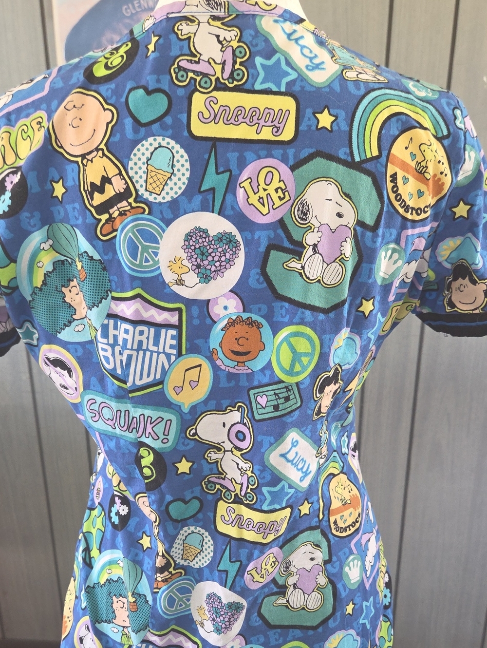 Peanuts Scrub Top - Picture 5 of 5